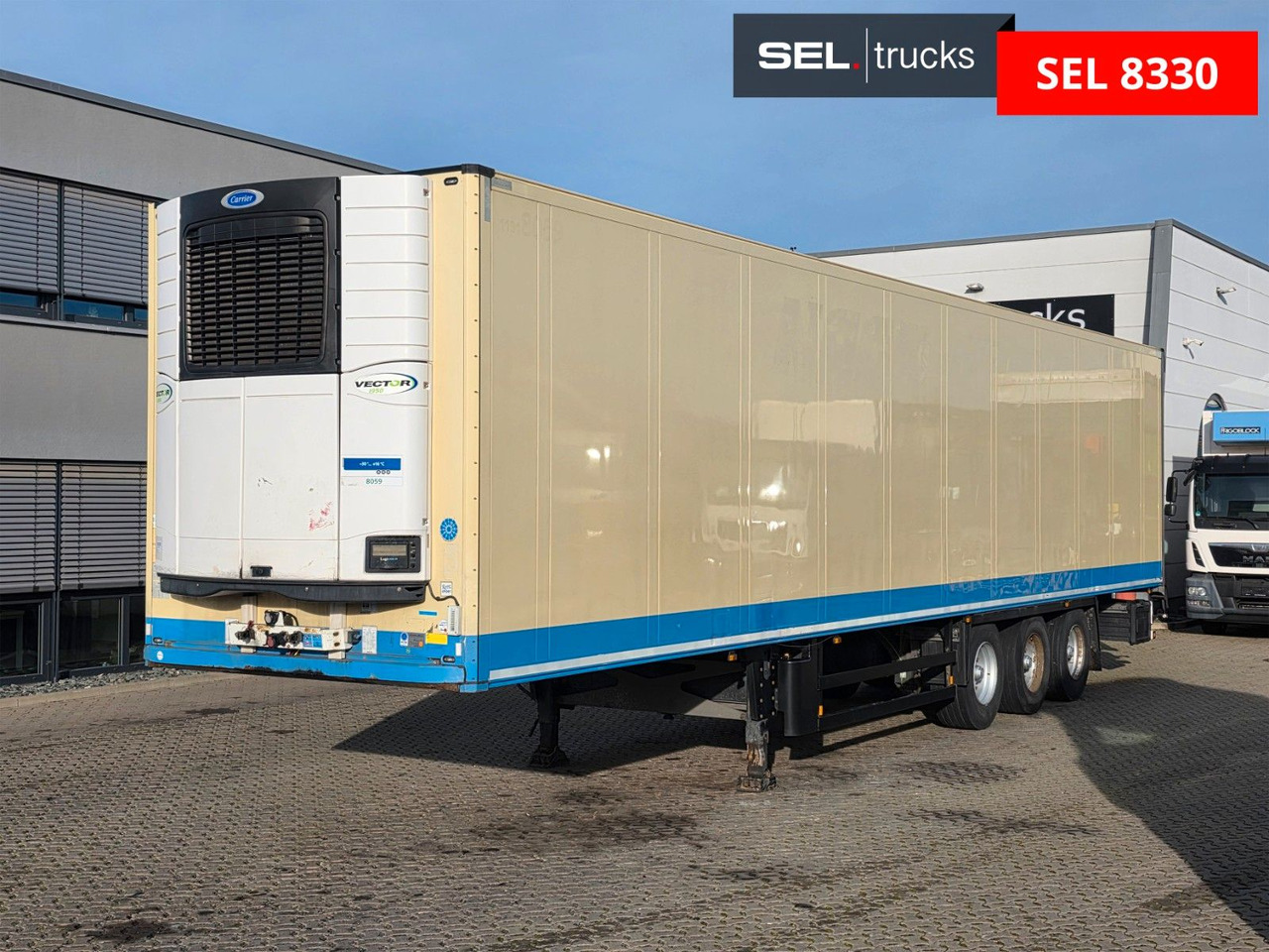 Schmitz Cargobull SKO 24/L - 13.4 FP 45 COOL /Doppelstock /Rolltor - Kyl/ Frys semitrailer: bild 1 Schmitz Cargobull SKO 24/L - 13.4 FP 45 COOL /Doppelstock /Rolltor - Kyl/ Frys semitrailer: bild 1