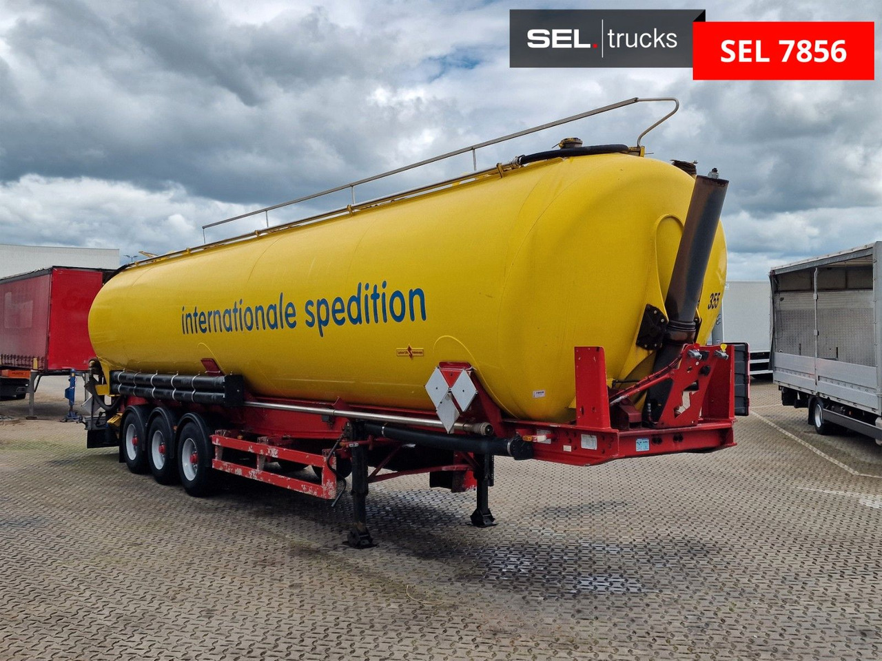 Spitzer SK2766 CAL GGVS / Kippsilo / 66m3 / ADR AT - Bulktrailer: bild 3 Spitzer SK2766 CAL GGVS / Kippsilo / 66m3 / ADR AT - Bulktrailer: bild 3