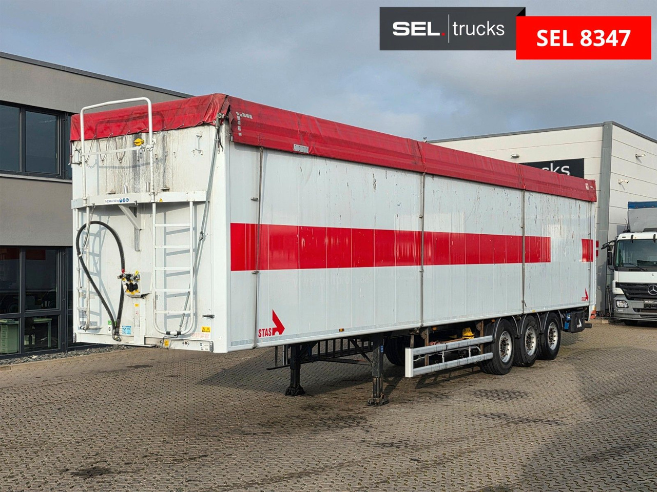 Stas S300ZX /ADR Typ EX II, FL, OX, AT / 2 Liftachsen - Moving floor semitrailer: bild 1 Stas S300ZX /ADR Typ EX II, FL, OX, AT / 2 Liftachsen - Moving floor semitrailer: bild 1