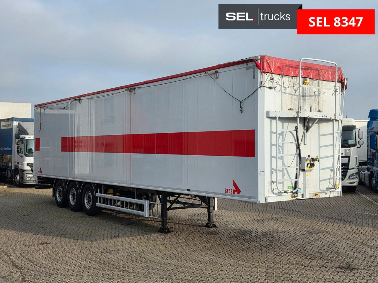 Stas S300ZX /ADR Typ EX II, FL, OX, AT / 2 Liftachsen - Moving floor semitrailer: bild 3 Stas S300ZX /ADR Typ EX II, FL, OX, AT / 2 Liftachsen - Moving floor semitrailer: bild 3