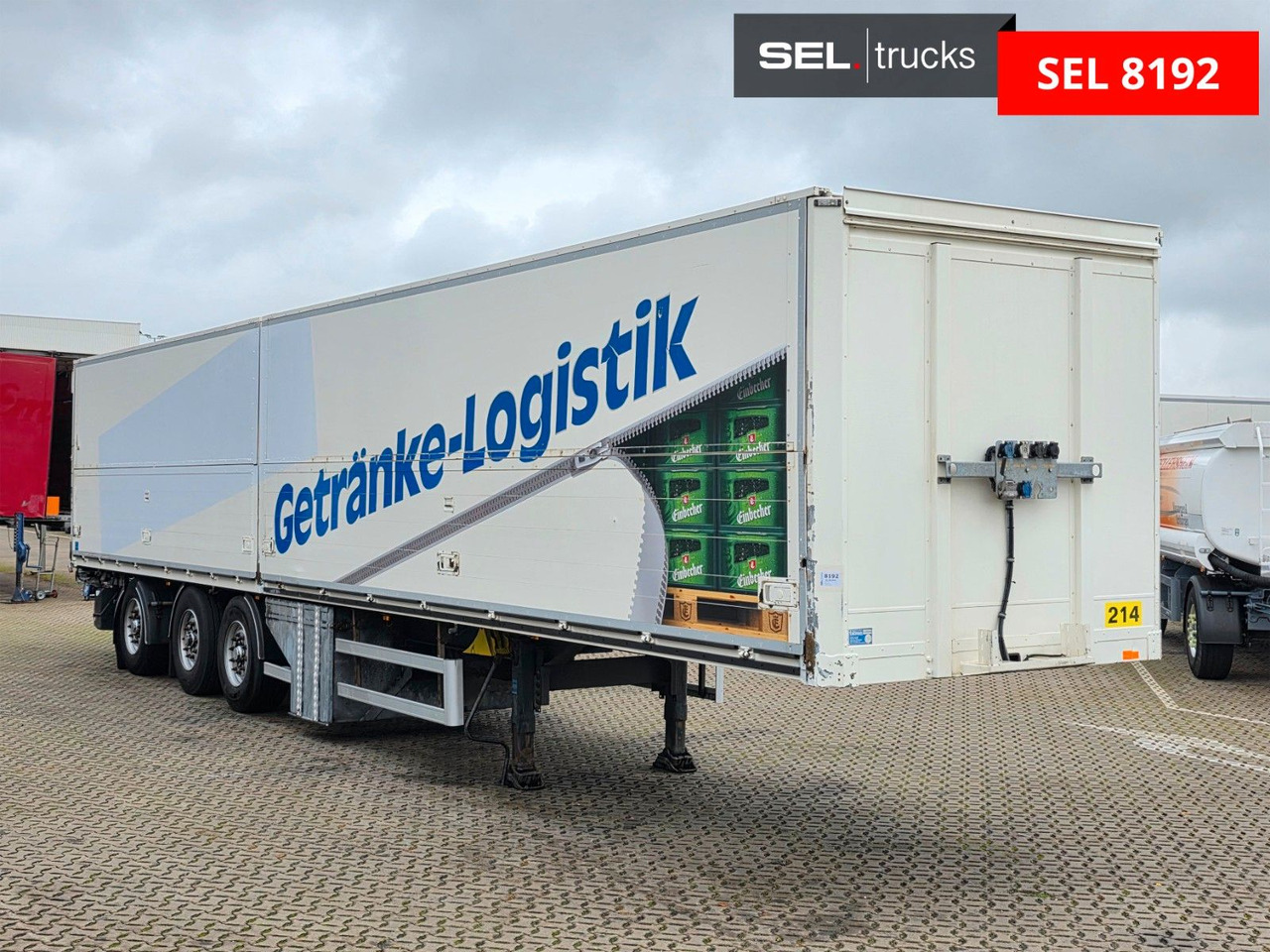 System Trailer PRSSL-24-1TRI / Ldbw / Lenkachse - Dryckestransport semitrailer: bild 3 System Trailer PRSSL-24-1TRI / Ldbw / Lenkachse - Dryckestransport semitrailer: bild 3