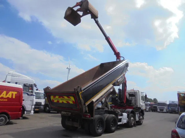 DAF CF 370 8X4 + PALFINGER EPSILON - Tippbil lastbil, Kranbil: bild 4 DAF CF 370 8X4 + PALFINGER EPSILON - Tippbil lastbil, Kranbil: bild 4