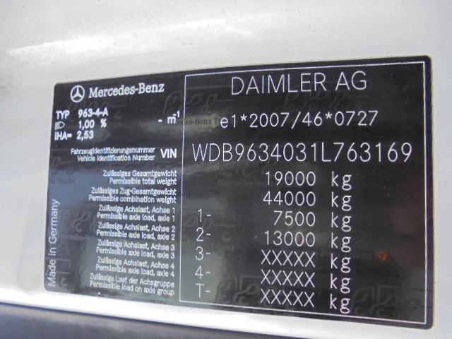 Dragbil Mercedes-Benz Actros 1842 LS EUR6: bild 8