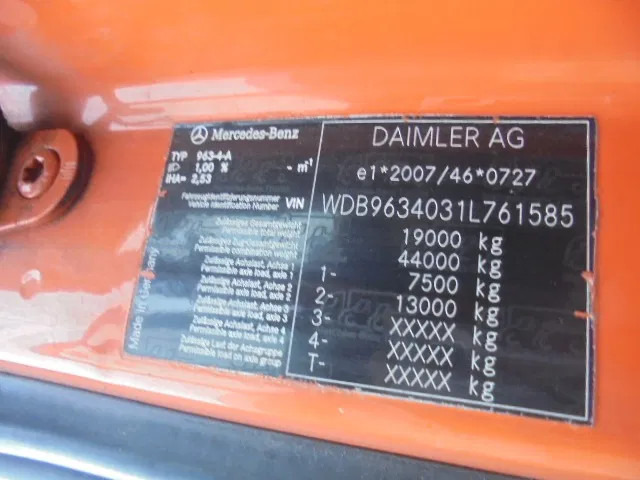 Dragbil Mercedes-Benz Actros 1842 NL TRUCK APK 07-26: bild 19