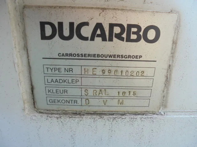 Skåp växelflak Ducarbo GESLOTEN BAK: bild 7 Skåp växelflak Ducarbo GESLOTEN BAK: bild 7