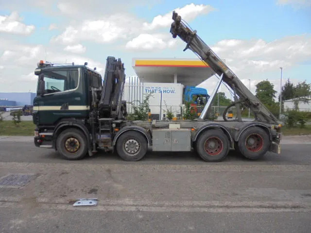 Scania R420 LB 8X2 LIFTAS - Lastbil med kabelsystem, Kranbil: bild 4 Scania R420 LB 8X2 LIFTAS - Lastbil med kabelsystem, Kranbil: bild 4