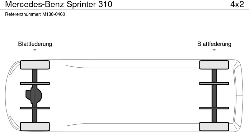 Transportbil med tippflak Mercedes-Benz Sprinter 310: bild 16 Transportbil med tippflak Mercedes-Benz Sprinter 310: bild 16