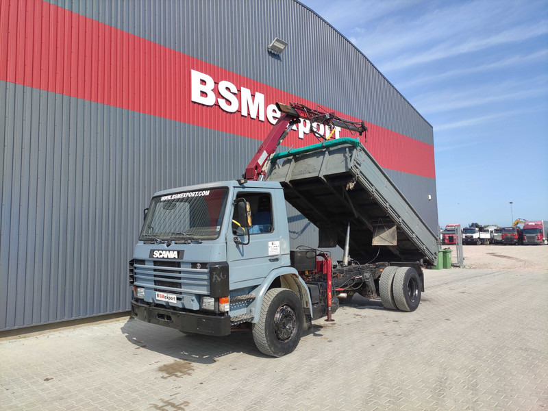 Scania 113.320 dump truck - Tippbil lastbil, Kranbil: bild 1 Scania 113.320 dump truck - Tippbil lastbil, Kranbil: bild 1