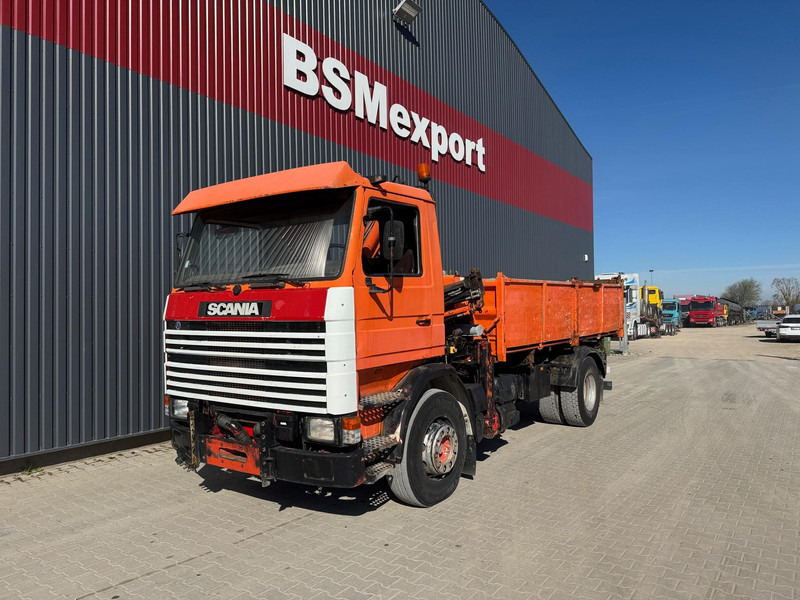 Scania R113H 320 - Tippbil lastbil, Kranbil: bild 1 Scania R113H 320 - Tippbil lastbil, Kranbil: bild 1