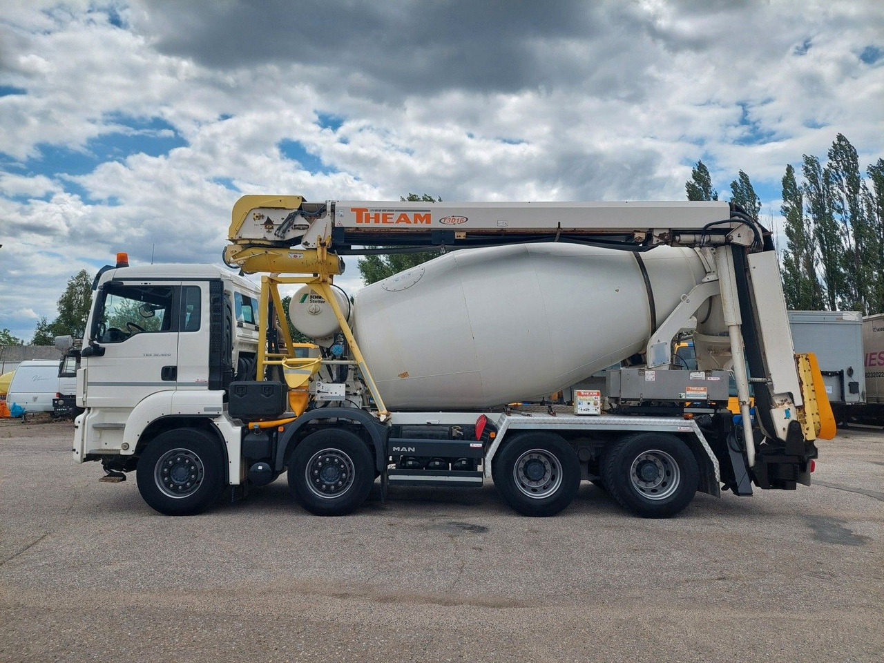 MAN TGS 32.420 BB Stetter AM 8 FHCBL + Theam T3D16 - Betongbil: bild 5 MAN TGS 32.420 BB Stetter AM 8 FHCBL + Theam T3D16 - Betongbil: bild 5