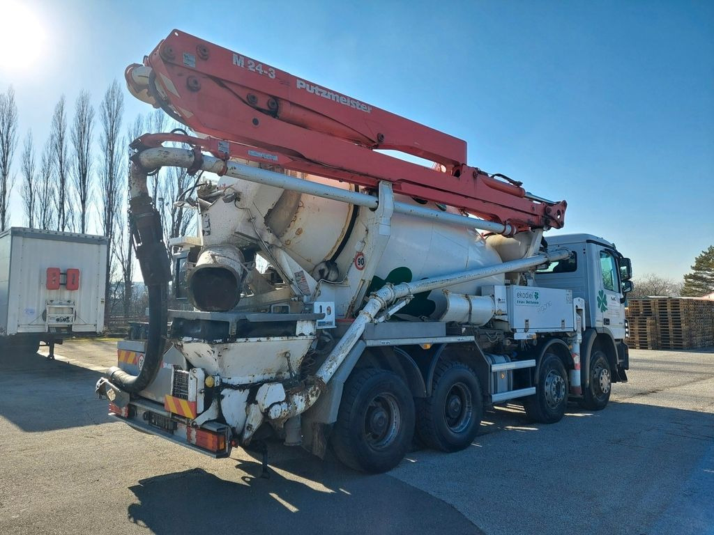 Mercedes-Benz Actros 4141 BB Putzmeister M24-3 Mercedes-Benz Actros 4141 BB Putzmeister M24-3 - Betongbil med pump: bild 4 Mercedes-Benz Actros 4141 BB Putzmeister M24-3 Mercedes-Benz Actros 4141 BB Putzmeister M24-3 - Betongbil med pump: bild 4
