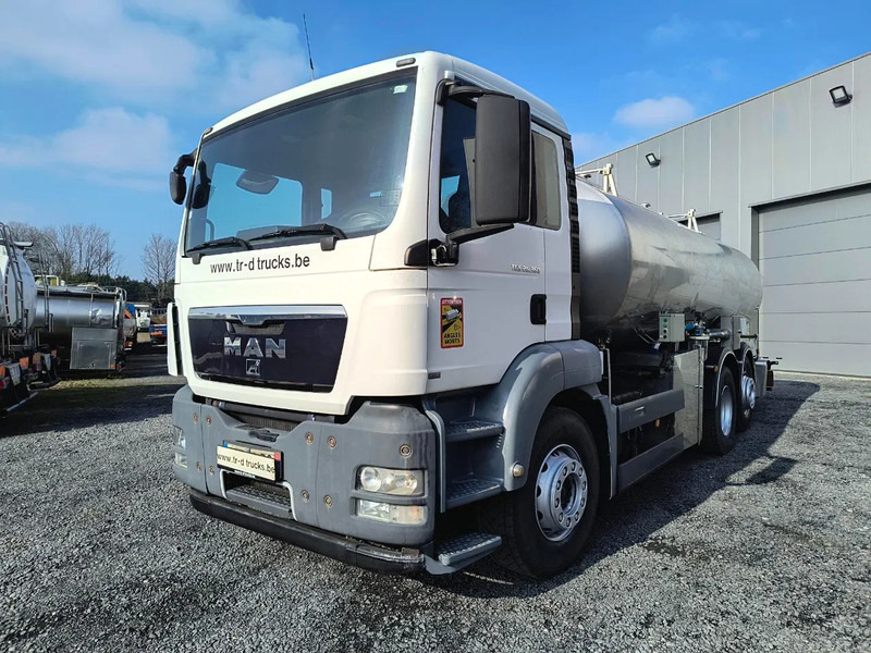 MAN TGS 26.360 15000L INSULATED INOX TANK - 1 COMP - INTARDER - Tankbil: bild 1 MAN TGS 26.360 15000L INSULATED INOX TANK - 1 COMP - INTARDER - Tankbil: bild 1