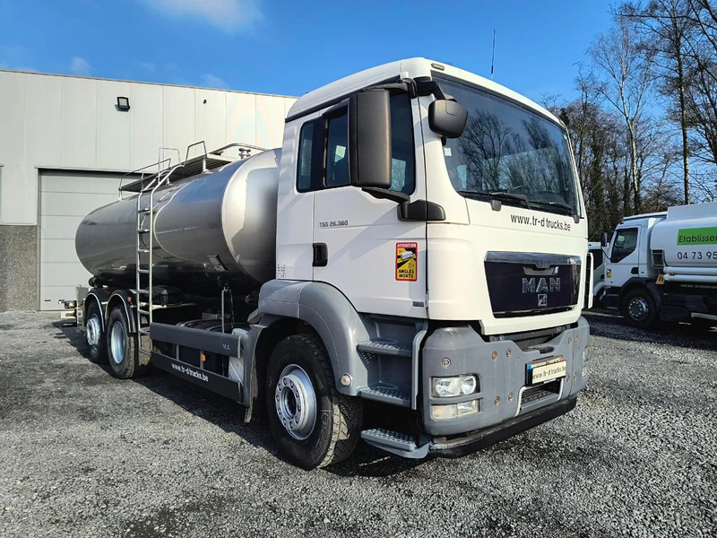 MAN TGS 26.360 15000L INSULATED INOX TANK - 1 COMP - INTARDER - Tankbil: bild 3 MAN TGS 26.360 15000L INSULATED INOX TANK - 1 COMP - INTARDER - Tankbil: bild 3