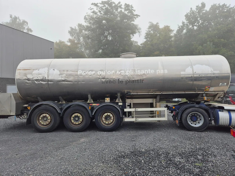 Tanktrailer för transportering mjölk Magyar 29000L INSULATED INOX TANK - 1 COMP: bild 6