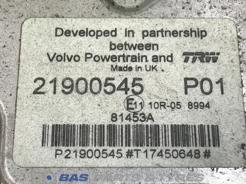 Volvo Motormanagement ECU Volvo 21900541 - Kontrollenhet för Lastbil: bild 3 Volvo Motormanagement ECU Volvo 21900541 - Kontrollenhet för Lastbil: bild 3