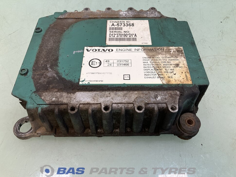Volvo Motormanagement ECU Volvo 8170700 - Kontrollenhet för Lastbil: bild 1 Volvo Motormanagement ECU Volvo 8170700 - Kontrollenhet för Lastbil: bild 1
