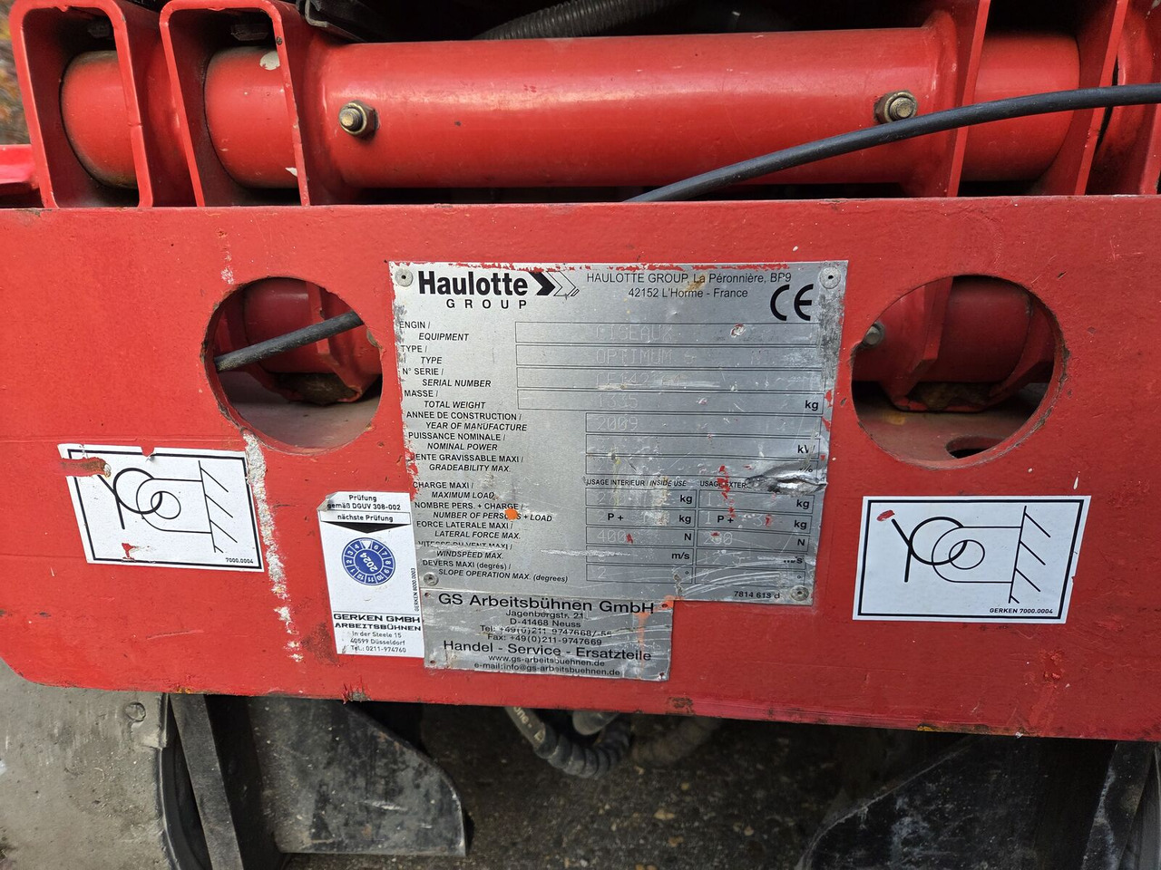 Haulotte Optimum 6 schaarhoogwerker - Saxlift: bild 5 Haulotte Optimum 6 schaarhoogwerker - Saxlift: bild 5