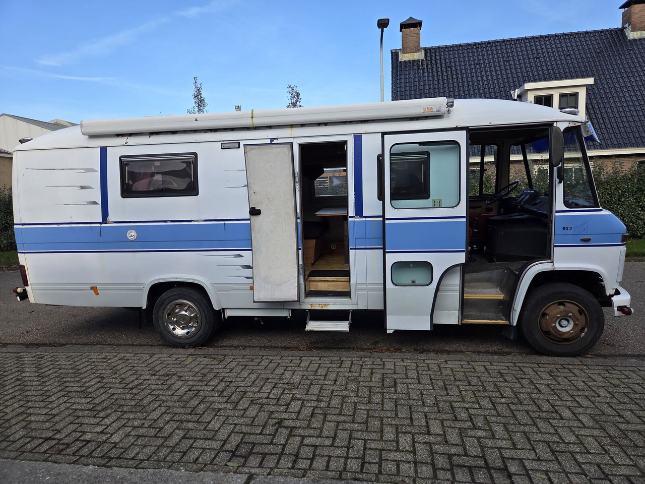 Mercedes-Benz 613D O309 oldtimer buscamper - Campingbil: bild 3 Mercedes-Benz 613D O309 oldtimer buscamper - Campingbil: bild 3