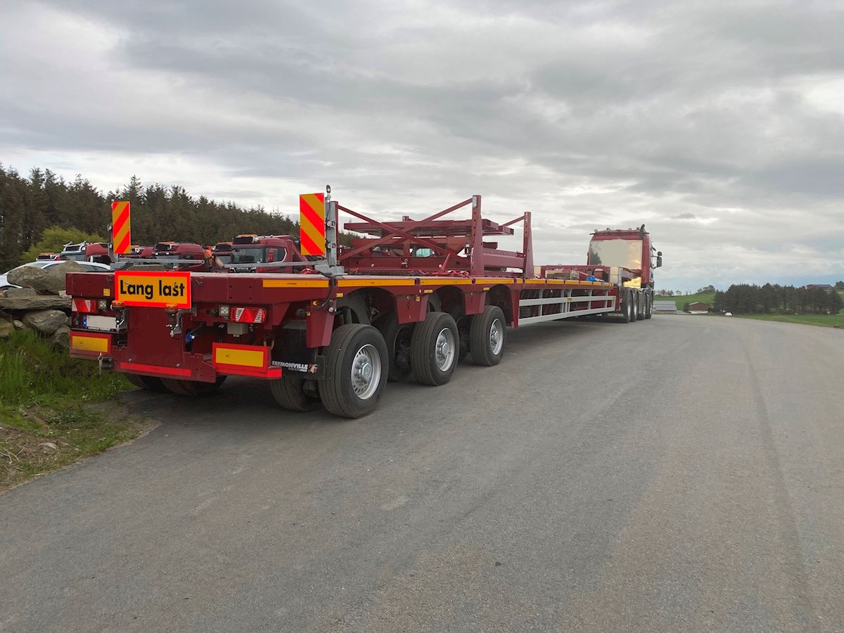 Faymonville F-S43-2GXX (Bladetrailer) - Låg lastare semitrailer: bild 2 Faymonville F-S43-2GXX (Bladetrailer) - Låg lastare semitrailer: bild 2