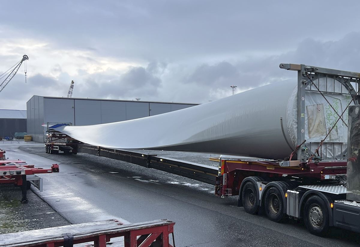 Faymonville F-S43-2GXX (Bladetrailer) - Låg lastare semitrailer: bild 5 Faymonville F-S43-2GXX (Bladetrailer) - Låg lastare semitrailer: bild 5