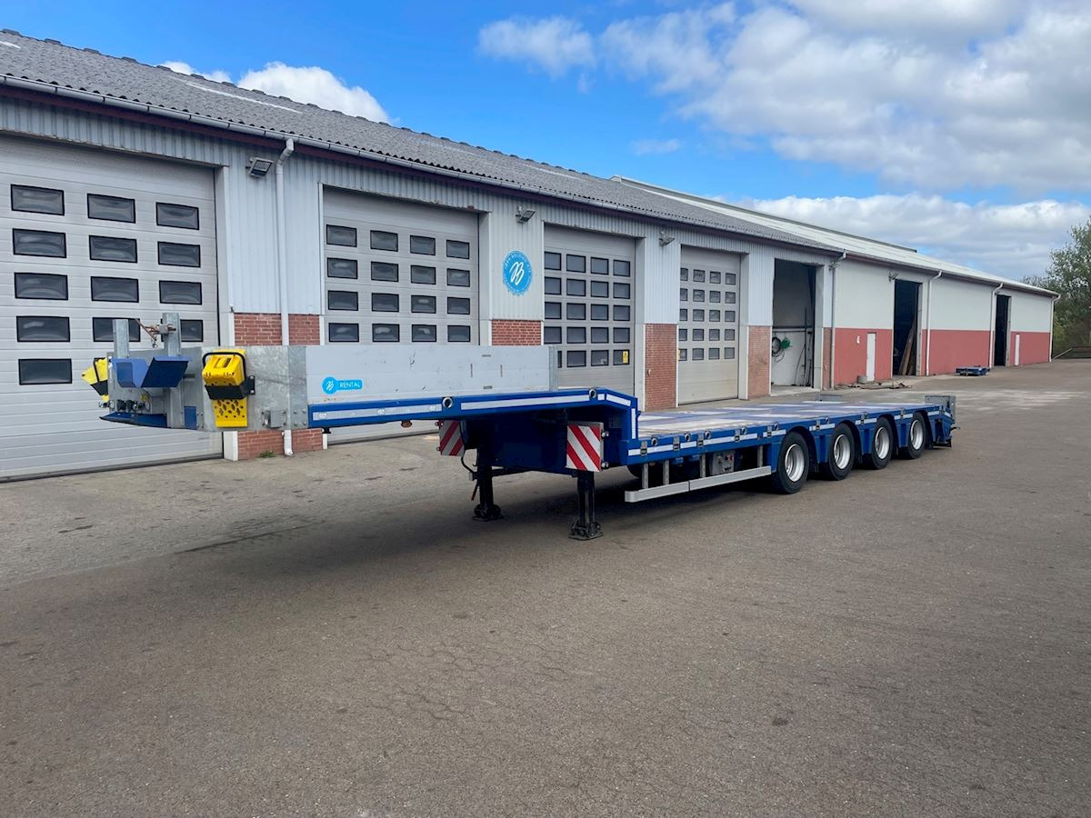Seyit Usta 4 akslet nedbygget udtræk - Låg lastare semitrailer: bild 1 Seyit Usta 4 akslet nedbygget udtræk - Låg lastare semitrailer: bild 1
