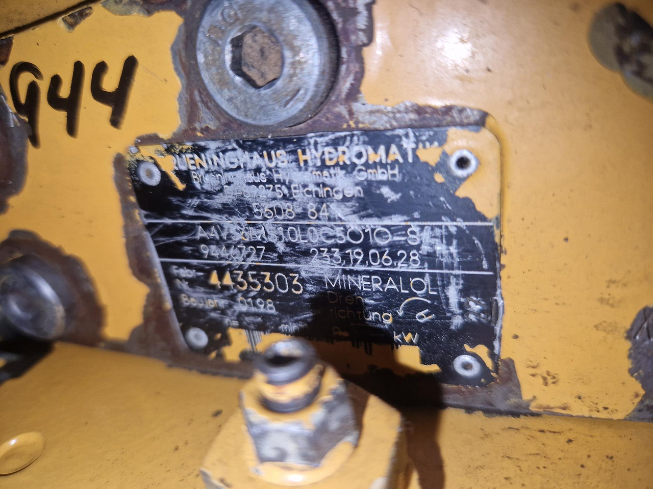 BRUENINGHAUS HYDROMATIC A4VG - Hydraulpump för Byggmaskiner: bild 2 BRUENINGHAUS HYDROMATIC A4VG - Hydraulpump för Byggmaskiner: bild 2