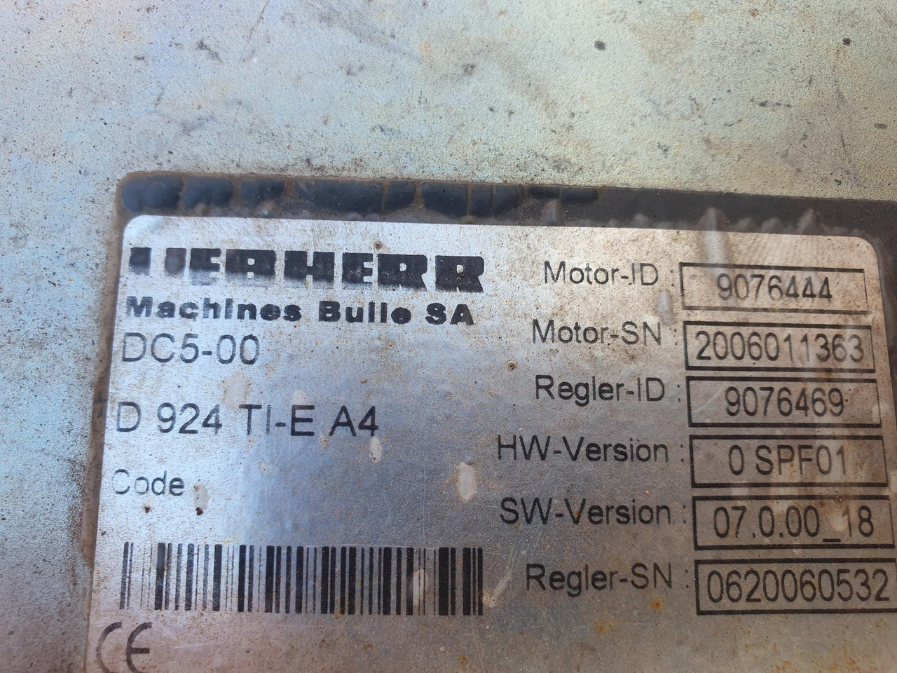 LIEBHERR D924 TI E A4 - Motor för Byggmaskiner: bild 3 LIEBHERR D924 TI E A4 - Motor för Byggmaskiner: bild 3