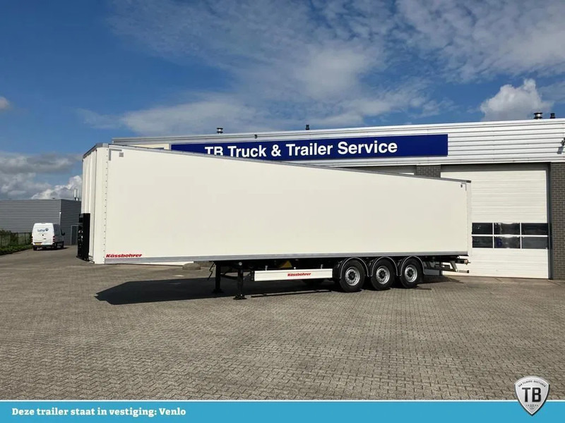 Kässbohrer SBT / 20 - 12 / 27 - Gesloten oplegger met 2x liftassen - Skåp semitrailer: bild 1 Kässbohrer SBT / 20 - 12 / 27 - Gesloten oplegger met 2x liftassen - Skåp semitrailer: bild 1