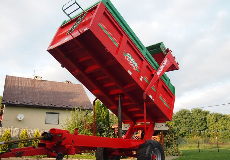 Tippvagn för lantbruk Przyczepa Cargo CP100M 2000 Przyczepa rolnicze wywrotka CARGO: bild 6