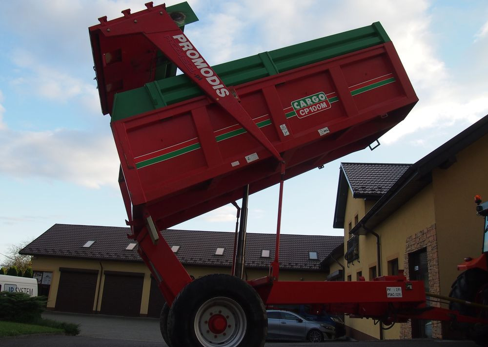 Tippvagn för lantbruk Przyczepa Cargo CP100M 2000 Przyczepa rolnicze wywrotka CARGO: bild 11