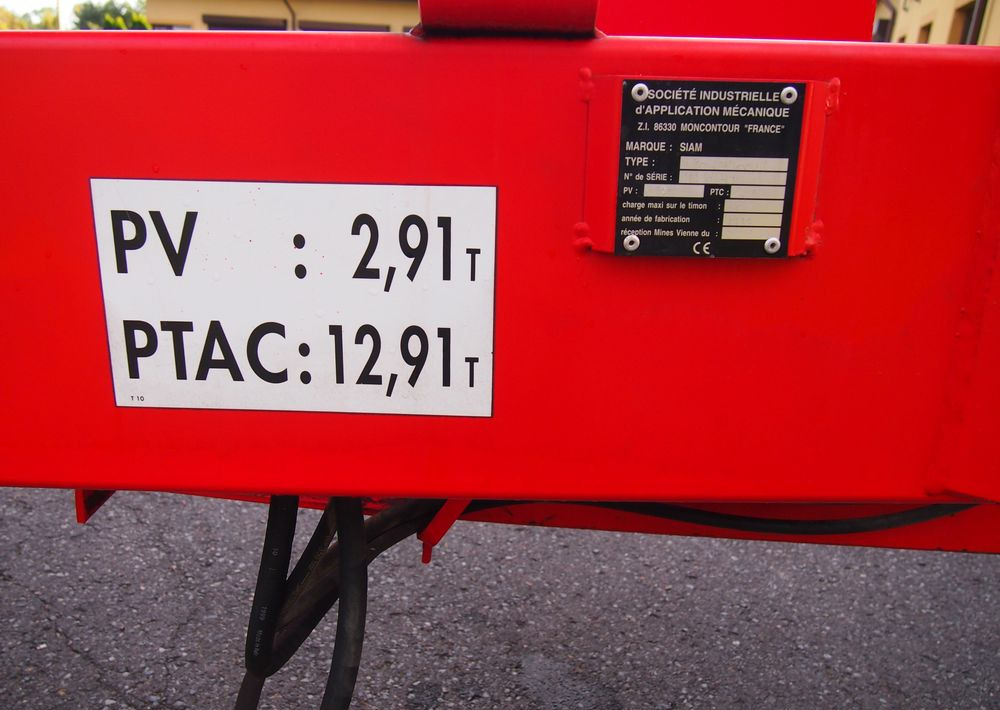 Tippvagn för lantbruk Przyczepa Cargo CP100M 2000 Przyczepa rolnicze wywrotka CARGO: bild 8