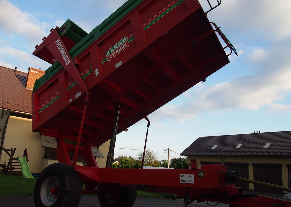 Tippvagn för lantbruk Przyczepa Cargo CP100M 2000 Przyczepa rolnicze wywrotka CARGO: bild 9