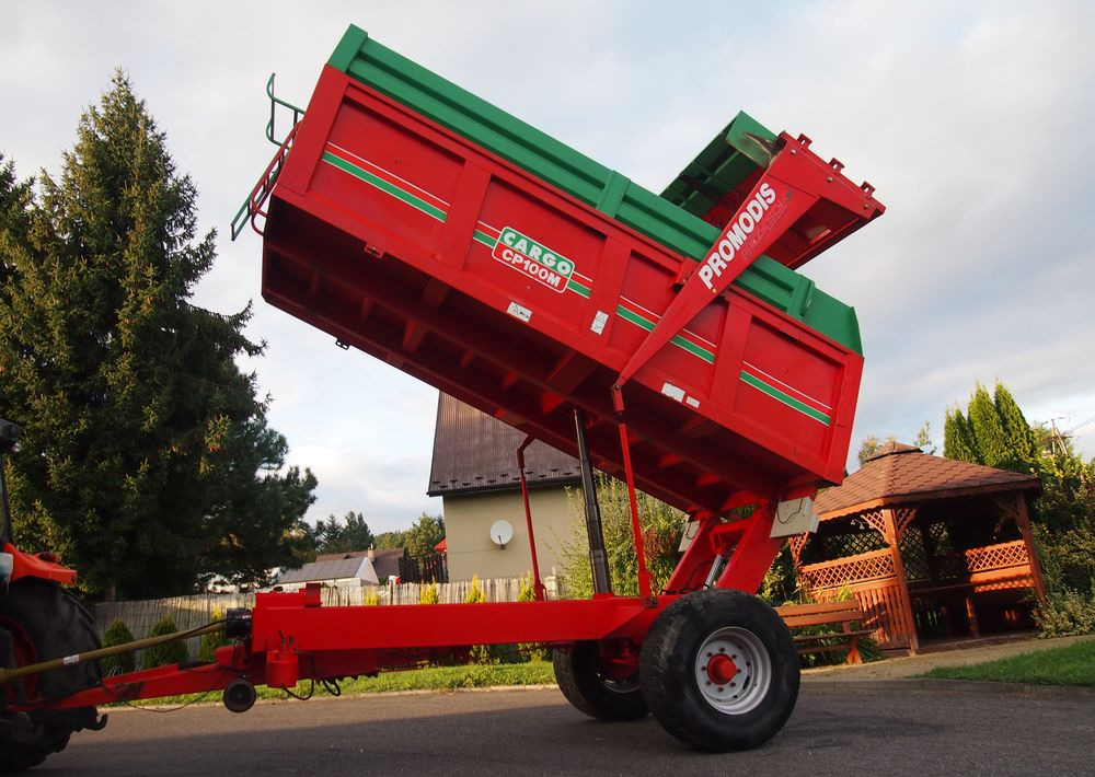 Tippvagn för lantbruk Przyczepa Cargo CP100M 2000 Przyczepa rolnicze wywrotka CARGO: bild 14