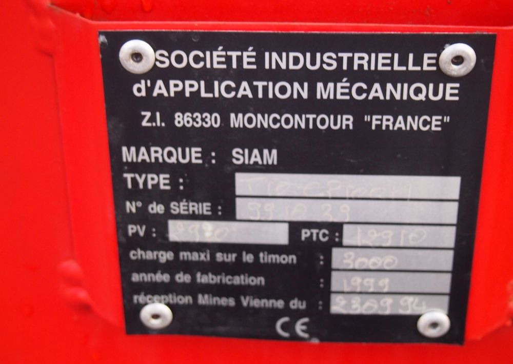 Tippvagn för lantbruk Przyczepa Cargo CP100M 2000 Przyczepa rolnicze wywrotka CARGO: bild 12