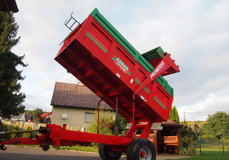 Tippvagn för lantbruk Przyczepa Cargo CP100M 2000 Przyczepa rolnicze wywrotka CARGO: bild 15