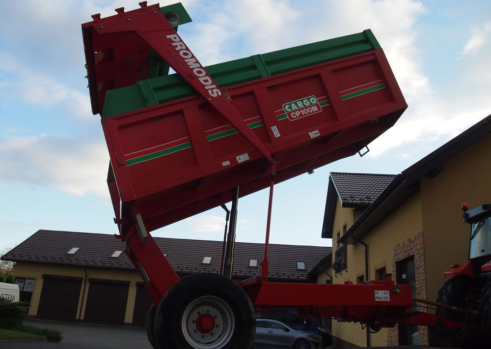 Tippvagn för lantbruk Przyczepa Cargo CP100M 2000 Przyczepa rolnicze wywrotka CARGO: bild 17