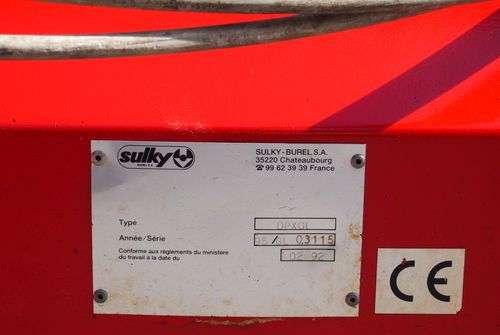 Rozsiewacz nawozów Sulky DPX GL 2000  18-24m  Rozsiewacz nawozów Sulky - Mineralgödselspridare: bild 5 Rozsiewacz nawozów Sulky DPX GL 2000  18-24m  Rozsiewacz nawozów Sulky - Mineralgödselspridare: bild 5