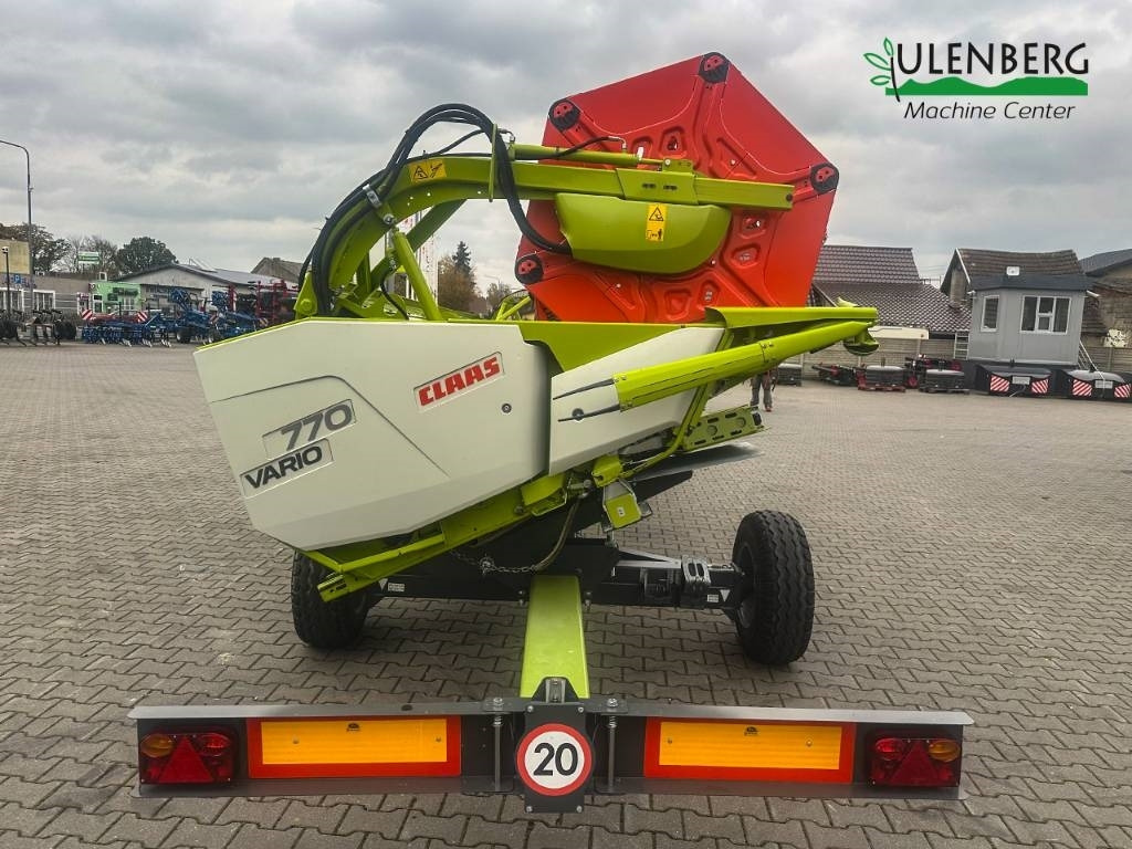 Claas Vario 770 - Skärbord: bild 4 Claas Vario 770 - Skärbord: bild 4