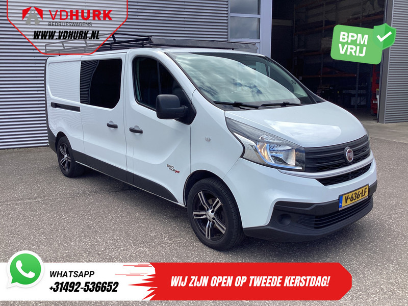 Fiat Talento 1.6 MJ 125 pk L2 DC Dubbel Cabine EXPORT ONLY Airco/ Android/ Camera/ Imperiaal - Små skåpbil, Dubbelhytt transportbil: bild 1 Fiat Talento 1.6 MJ 125 pk L2 DC Dubbel Cabine EXPORT ONLY Airco/ Android/ Camera/ Imperiaal - Små skåpbil, Dubbelhytt transportbil: bild 1