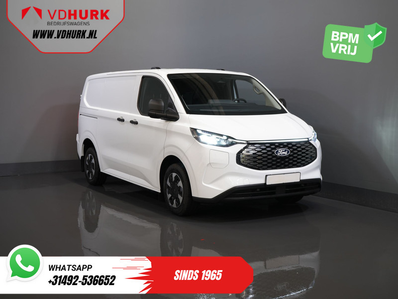 Ford E-Transit Custom 320 Trend 65 kWh 328 km WLTP LED/ Snellader/ Standkachel/ Stoelverw./ Carplay/ Climate/ Camera/ PDC/ Cruise - Små skåpbil, El transportbil: bild 1 Ford E-Transit Custom 320 Trend 65 kWh 328 km WLTP LED/ Snellader/ Standkachel/ Stoelverw./ Carplay/ Climate/ Camera/ PDC/ Cruise - Små skåpbil, El transportbil: bild 1