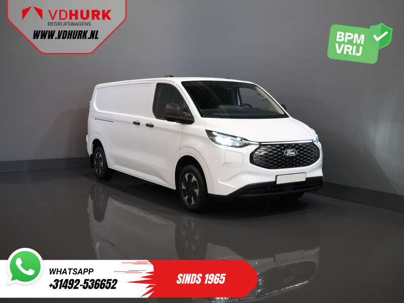 Ford E-Transit Custom 340 L2 65 kWh 330 km WLTP 2.3t Trekverm./ Snellader/ LED/ Standkachel/ Stoelverw./ Stuur.Verw./ Voorruit.Verw./ Carplay/ Camera/ - Små skåpbil, El transportbil: bild 1 Ford E-Transit Custom 340 L2 65 kWh 330 km WLTP 2.3t Trekverm./ Snellader/ LED/ Standkachel/ Stoelverw./ Stuur.Verw./ Voorruit.Verw./ Carplay/ Camera/ - Små skåpbil, El transportbil: bild 1