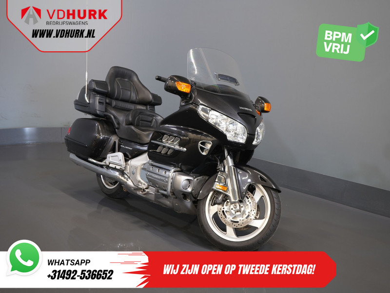 Honda GL 1800 GoldWing MARGE/ Koffers/ Cruise/ Topkoffer/ Navi/ Radio - Motorcykel: bild 1 Honda GL 1800 GoldWing MARGE/ Koffers/ Cruise/ Topkoffer/ Navi/ Radio - Motorcykel: bild 1
