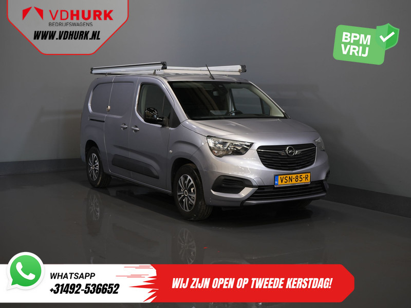 Opel Combo-e L2 50 kWh 135 pk 315km WLTP BPM VRIJ! Snellader/ Carplay/ Climate/ Imperiaal/ Cruise/ Head-up/ Stoel+Stuurverw./ Trekhaak - Små skåpbil, El transportbil: bild 1 Opel Combo-e L2 50 kWh 135 pk 315km WLTP BPM VRIJ! Snellader/ Carplay/ Climate/ Imperiaal/ Cruise/ Head-up/ Stoel+Stuurverw./ Trekhaak - Små skåpbil, El transportbil: bild 1