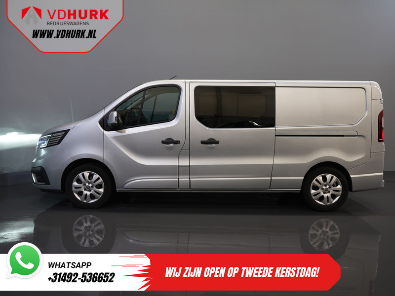 Små skåpbil, Dubbelhytt transportbil Renault Trafic 2.0 dCi 150 pk Aut. L2 DC Dubbel Cabine NL Auto/ 2xSchuifdeur/ LED/ Carplay/ Climate/ Camera/ PDC/ LMV: bild 10