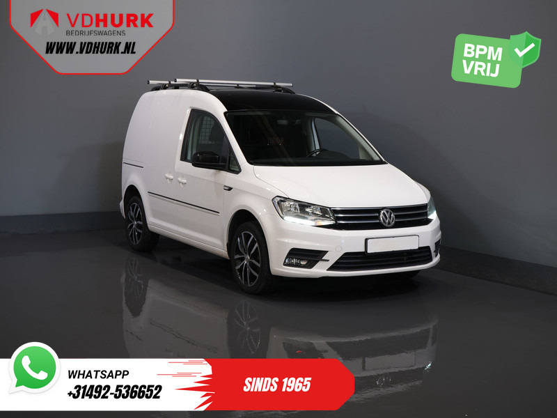 Volkswagen Caddy 2.0 TDI 100 pk DSG Aut. BPM VRIJ! Edition 35 Carplay/ Stoelverw./ Standkachel/ Cruise/ Airco/ PDC/ LMV/ Dakdragers/ Trekhaak/ In - Skåpbil: bild 1 Volkswagen Caddy 2.0 TDI 100 pk DSG Aut. BPM VRIJ! Edition 35 Carplay/ Stoelverw./ Standkachel/ Cruise/ Airco/ PDC/ LMV/ Dakdragers/ Trekhaak/ In - Skåpbil: bild 1