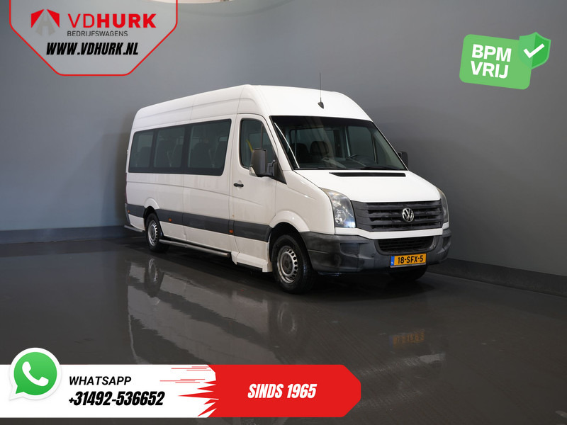 Volkswagen Crafter 35 2.0 TDI L3H2 EXPORT ONLY! €9.559 incl BTW/BPM Rolstoellift/ 9 Pers/ 9P/ Sidebars/ Rearbar/ Airco - Minibuss, Persontransport: bild 1 Volkswagen Crafter 35 2.0 TDI L3H2 EXPORT ONLY! €9.559 incl BTW/BPM Rolstoellift/ 9 Pers/ 9P/ Sidebars/ Rearbar/ Airco - Minibuss, Persontransport: bild 1