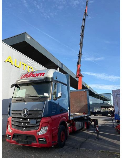 Mercedes-Benz Actros 2548 6X2 + Aanhanger*Palfinger crane*Cruise control*Airco* - Kapellbil, Kranbil: bild 2 Mercedes-Benz Actros 2548 6X2 + Aanhanger*Palfinger crane*Cruise control*Airco* - Kapellbil, Kranbil: bild 2