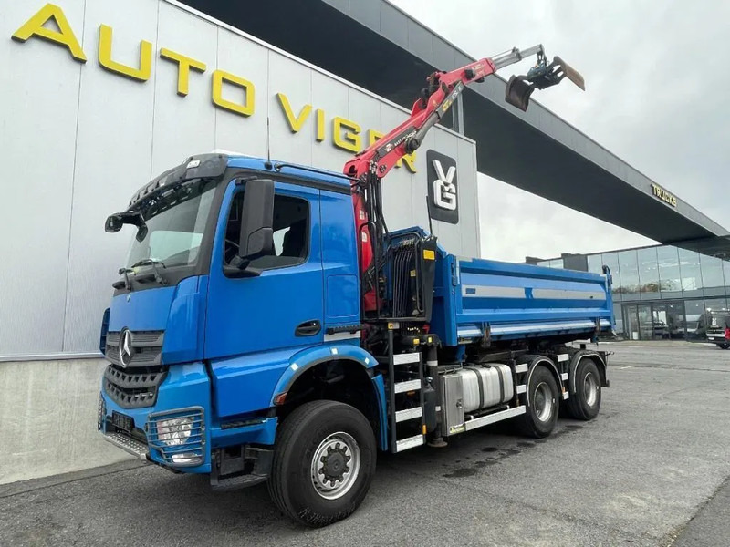 Leasa Mercedes-Benz Arocs 3342 *6x6*meegestuurd as*2zijdige kipper*Airco*Bluetooth Mercedes-Benz Arocs 3342 *6x6*meegestuurd as*2zijdige kipper*Airco*Bluetooth: bild 13