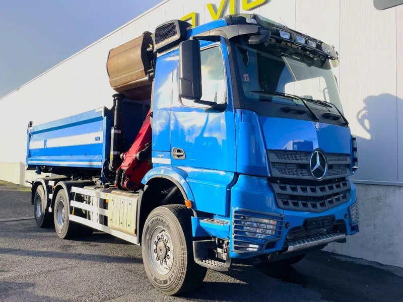 Leasa Mercedes-Benz Arocs 3342 *6x6*meegestuurd as*2zijdige kipper*Airco*Bluetooth Mercedes-Benz Arocs 3342 *6x6*meegestuurd as*2zijdige kipper*Airco*Bluetooth: bild 16