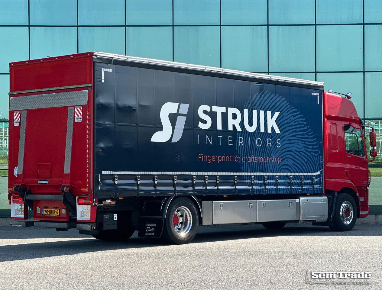 DAF CF 290 FA Space CAB Hardhouten Vloer 2500 KG Klep Nieuw Staat - Lastbil med skåp: bild 5 DAF CF 290 FA Space CAB Hardhouten Vloer 2500 KG Klep Nieuw Staat - Lastbil med skåp: bild 5